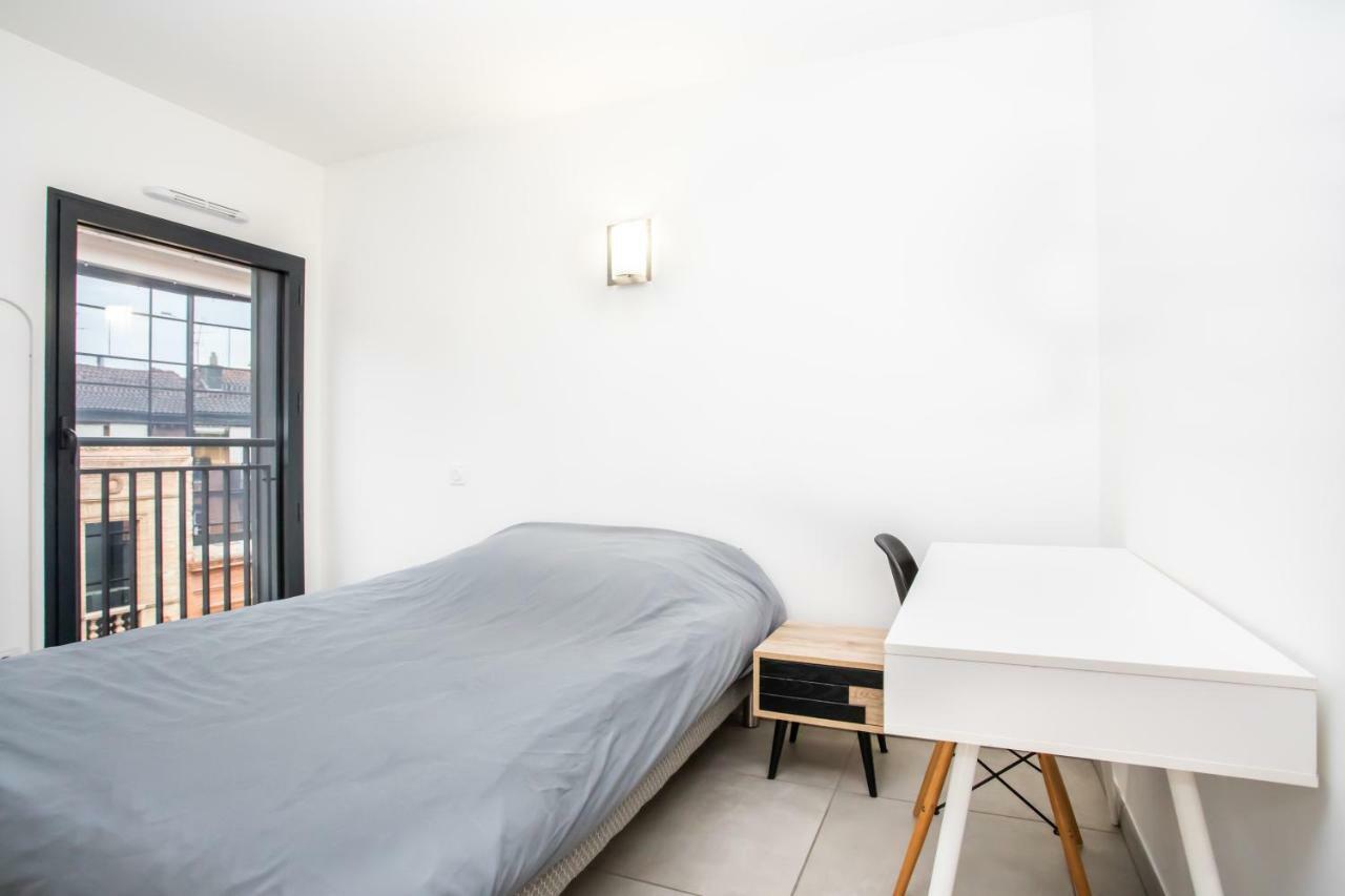 202 - Appartement Duplex Moderne - Jeanne D'Arc, Toulouse Exterior foto